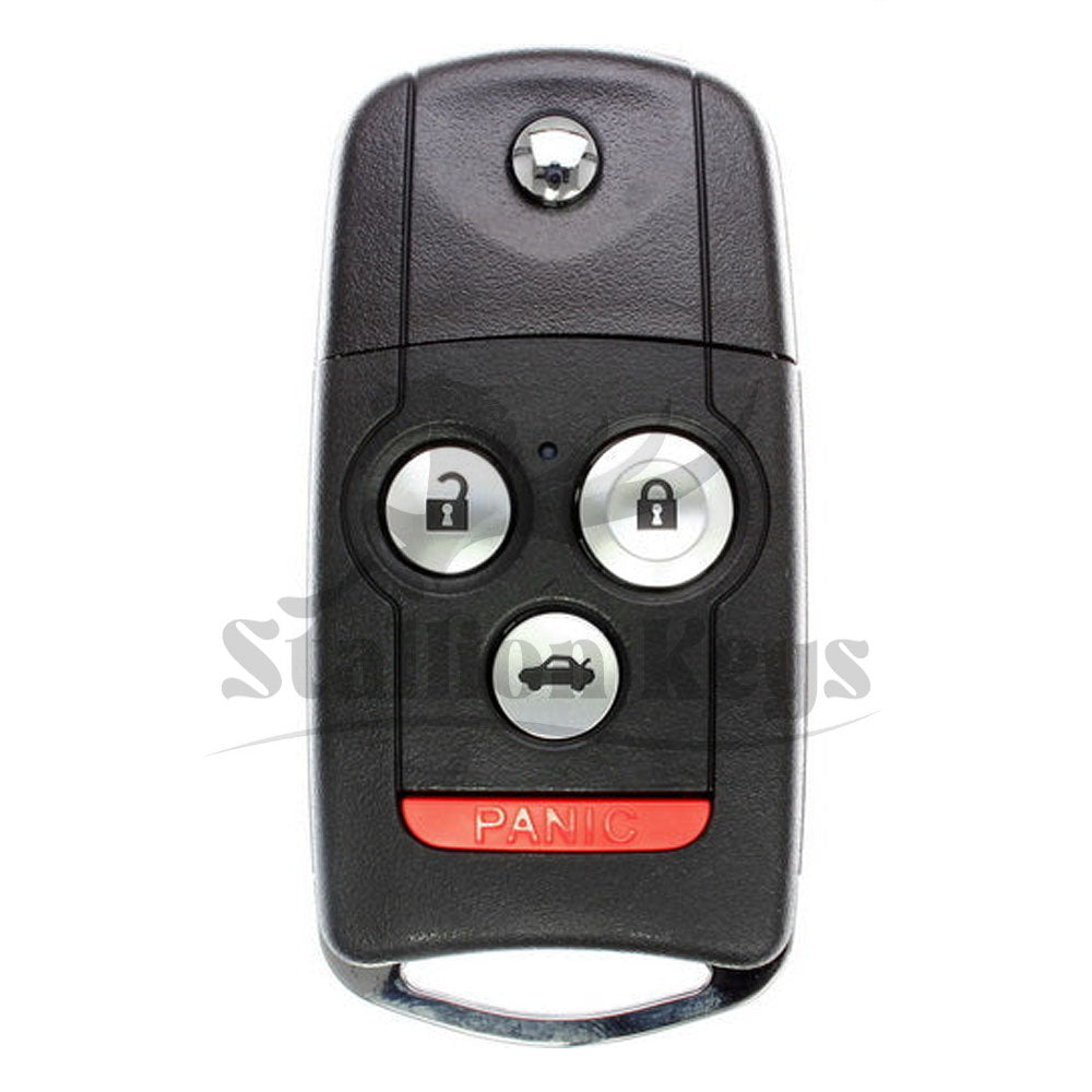 2007-2008 Acura TL / 4-Button Flip Key / PN: 35111-SEP-306 / OUCG8D-439H-A / AFTERMARKET 2007-2008 Acura TL / 4-Button Flip Key / PN: 35111-SEP-306 / OUCG8D-439H-A / AFTERMARKET
